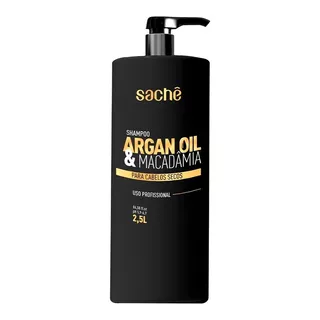 Shampoo Lavatório Para Cabelos Secos Argan Oil & Macadâmia