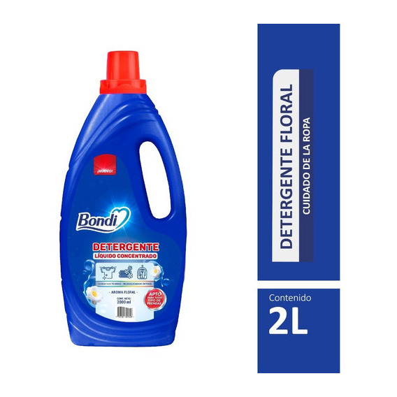 Detergente Bondi Liquido 2l - L