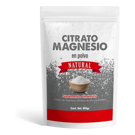 Citrato De Magnesio 500 Gr - g a $54