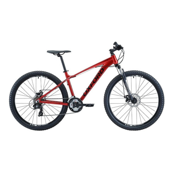 Bicicleta Oxford Modelo Merak 1 Aro 29 Talla M Negro Color Rojo