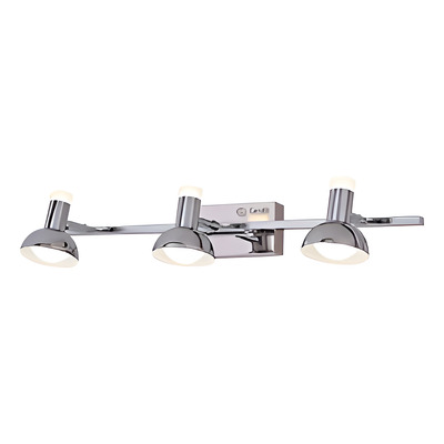 Aplique Capitan 3 Luces Led 15w 220v Cromo Bidireccional 