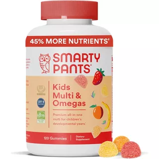 Gomitas Multivitamínicas Para Niños Smarty Pants Omega 3