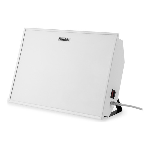 Panel calefactor eléctrico cerámico Qualiti con patas 2000w color Blanco