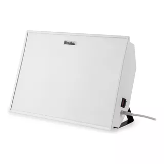 Panel Calefactor Eléctrico Cerámico Qualiti Con Patas 2000w Color Blanco