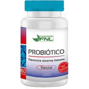 Probiótico - Laboratorio Fnl - 60 Cápsulas 