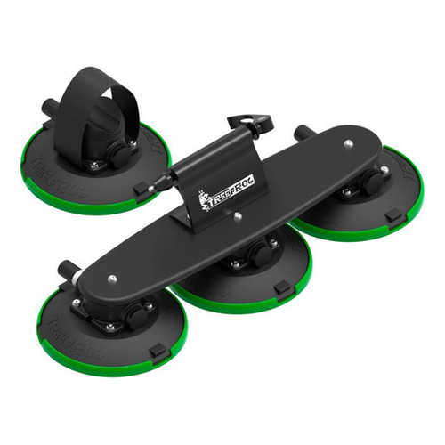 Portabicicletas Para Auto Treefrog Elite 1 Con Ventosas Color Negro/verde