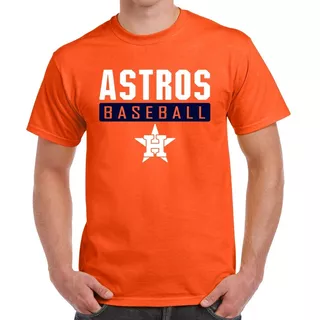 Playera Astros De Houston Baseball Mlb Grandes Ligas Mod. L