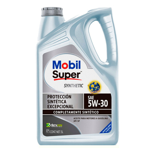 Mobil Super Synthetic 5w-30 Garrafa Api Sp Mobil Dexos