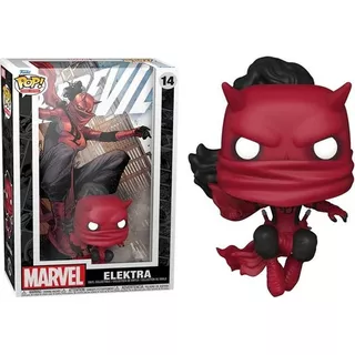 Capa De Quadrinhos Funko Pop Elektra 14 Marvel Daredevil