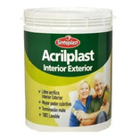 Latex Lavable Int/ext Blanco 20lts Acrilplast