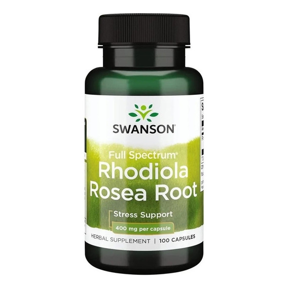 Rhodiola Rosea Root 400 Mg, 100 Caps, Swanson