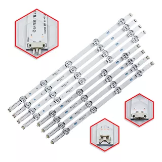 Pci Eletro Parts Kit Barras De Led Compatí­vel Com 47lb5500 47lb5600 47lb5800