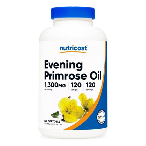 Original Nutricost Aceite De Onagra Primrose Oil