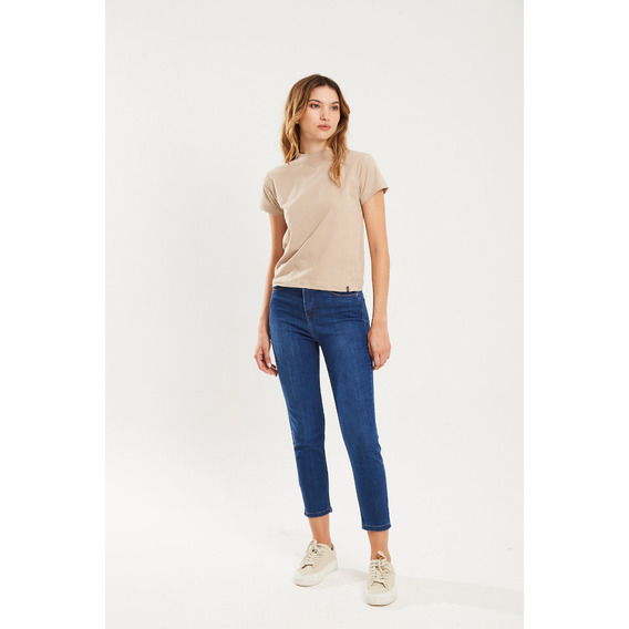 Jean 301 Skinny    Blue Medio - Blue Medio - Koxis Mujer