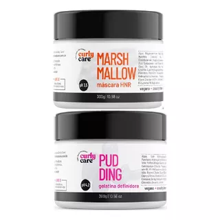 Máscara Marshmallow Curly Care + Gelatina Definidora Pudding