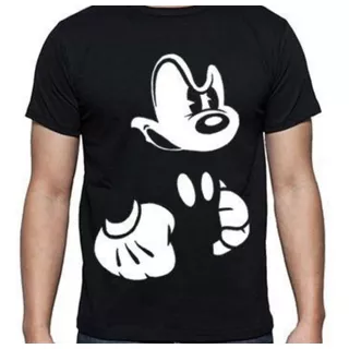 Camiseta Masculina Mickey Nervoso Camisa Unissex Disney