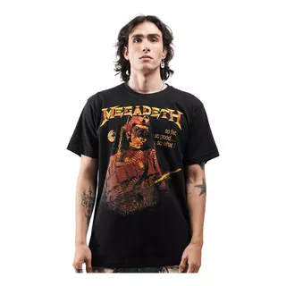 Camiseta Oficial Megadeth So Good So What Rock Activity