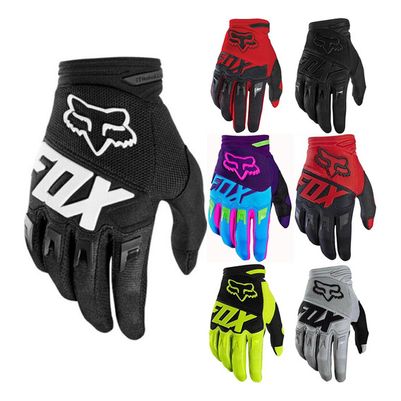 Guantes Fox Moto Cross Ciclismo Bici Mtb Rzr Dh Varias Talla