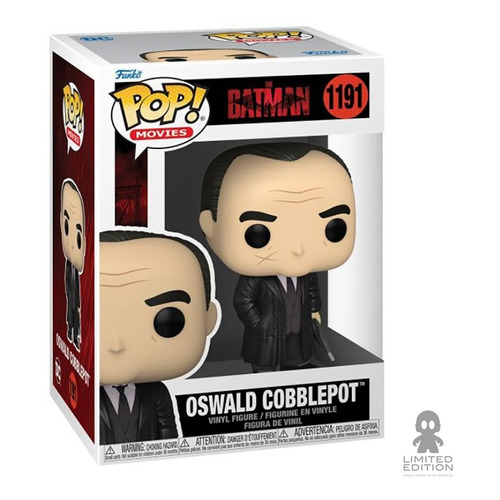 Funko Pop Batman Oswald Cobblepot (pingüino)  1119