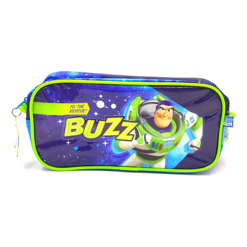 Cartuchera Toy Story Portalapiz Buzz Wabro Color Azul