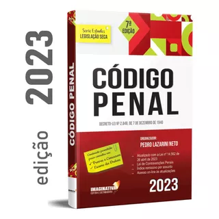 Código Penal 2023 - Livro - Legislação Seca