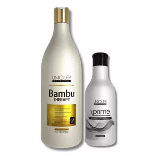 Progressiva Sem Formol Bambu Therapy + Shampoo Antiresíduo