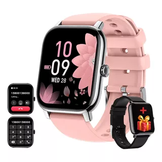 Reloj Inteligente Mujer 1.85'' Smartwatch Bluetooth Llamada