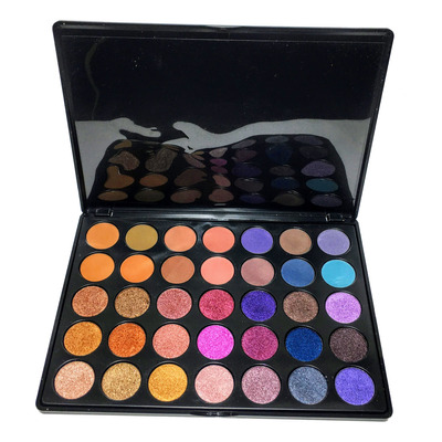 Set Maletin D Sombras Shine Matte 35tonos Ideal Regalo Reyes