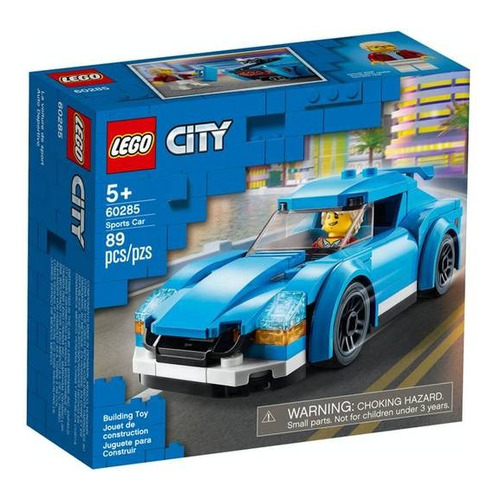Juguete City Auto Deportivo Lego 60285 Cantidad de piezas 89