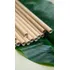 Sorbitos Ecologico Pack X 100 Sorbitos Biodegradable 20 Cms Marrón Claro