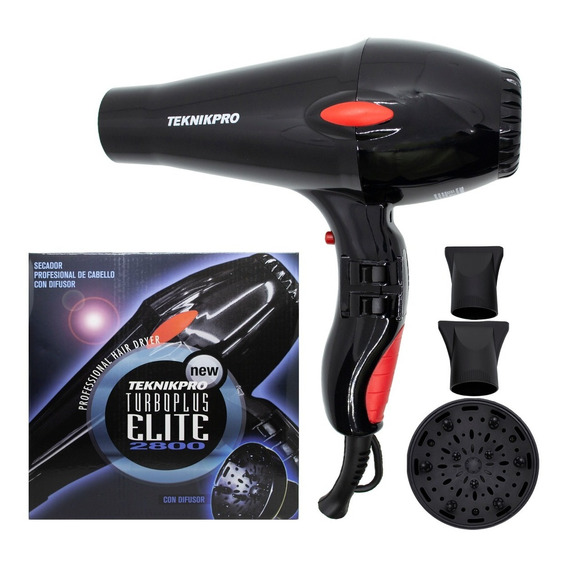 Secador Profesional Para Pelo Teknikpro Turboplus Elite 2800