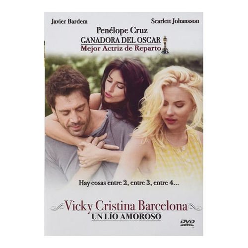Vicky Cristina Barcelona Scarlett Johansson Pelicula Dvd