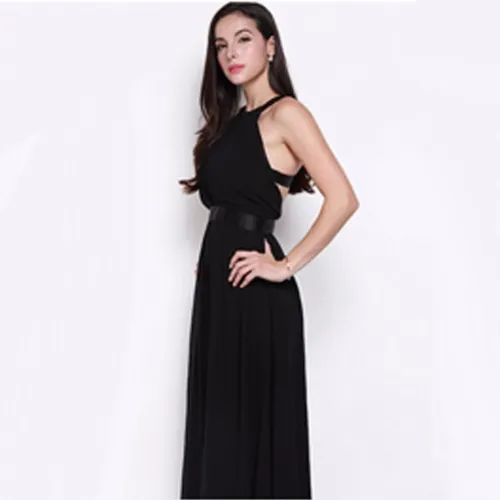 Vestido negro para graduacion deals