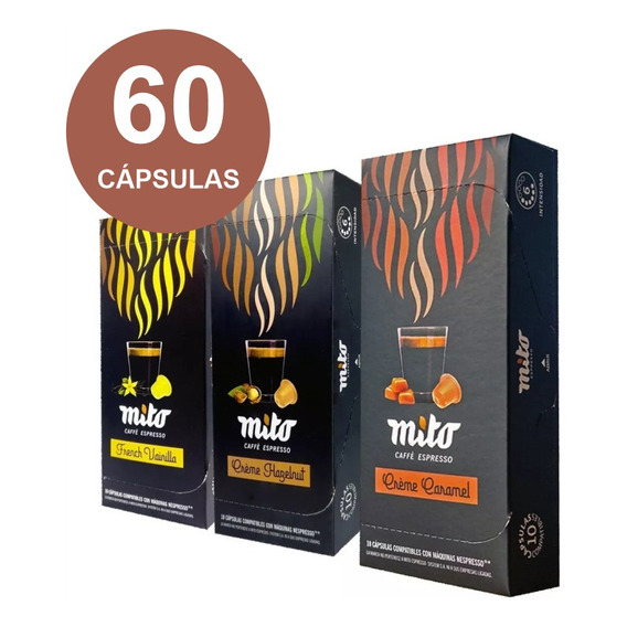 Combo 60 Cápsulas Para Nespresso - Tostado De Especialidad