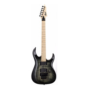 Guitarra Eléctrica Cort X Series X300 De Tilo Gray Explosion Con Diapasón De Arce
