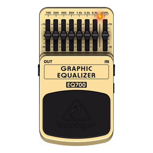 Behringer Eq-700 Pedal Ecualizador Grafico De 7 Bandas