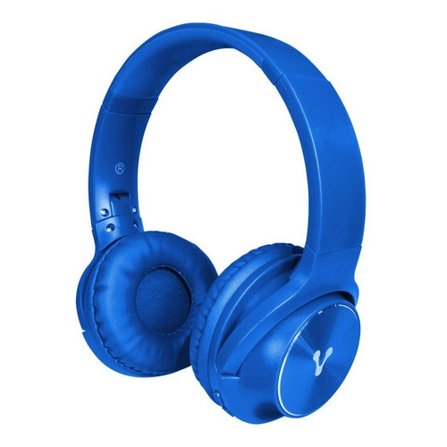 Diadema Vorago Hpb-200-bl Bluetooth Fm Msd Plegable Azul /vc