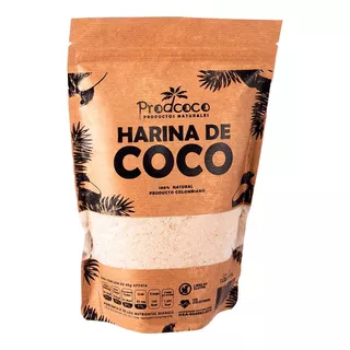 Harina De Coco 100% Natural Sin Gluten 5 - Kg a $33