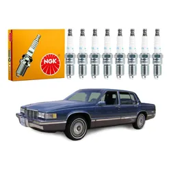  Jogo Velas Ngk Cadillac De Ville 4.9 V8 1991 A 1995