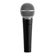 Microfone Superlux Tm58 Dinâmico  Cardióide Preto/prateado