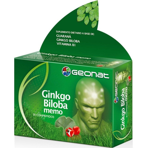 Geonat Ginkgo Biloba Memo X 30 Comp. Sabor No