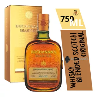 Whisky Buchanan's Master Blended Reino Unido 750 Ml Com Selo