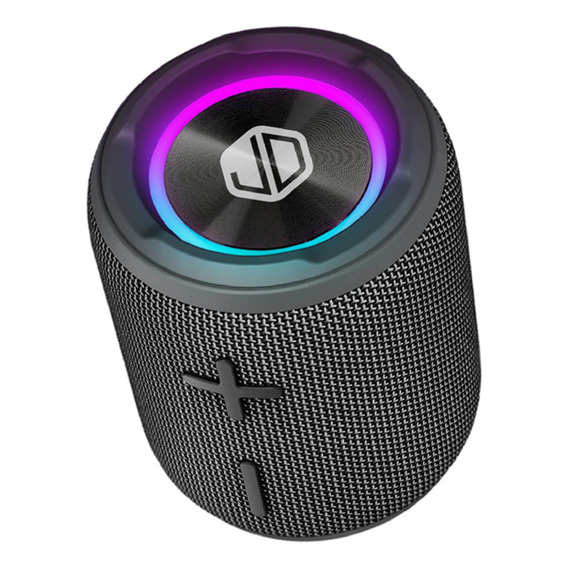 Parlante Portátil Bluetooth Jd E100 Luces Led 10w Potencia.*