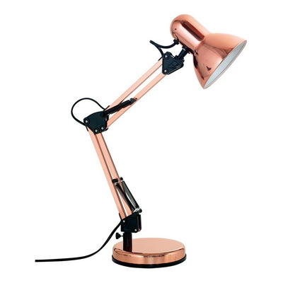 Lampara Escritorio Classic Doble Brazo Cobre Apto Led Pixar