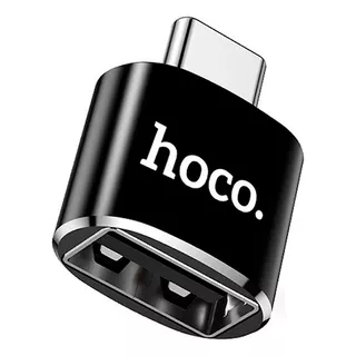 Adaptador Hoco Ua5 Type-c A Usb 3.0a Otg Negro