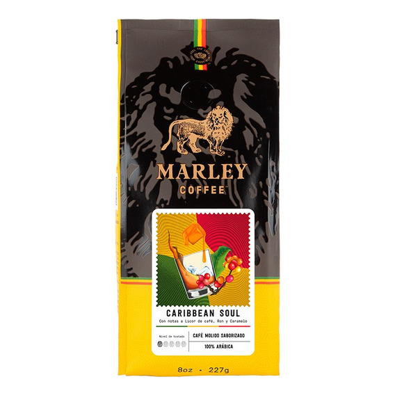 Café Molido Marley Coffee Caribbean Soul 227gr