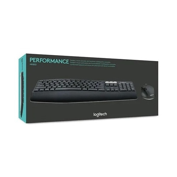 Teclado Y Mouse Logitech Mk850 Combo Multidevice Wirelees