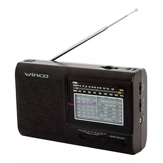 Radio Winco W-2005 Portatil Am Fm Pilas O Cable Analógica Ep