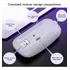 Mouse gamer de juego inalámbrico recargable YindiaoInalámbrico con USB A2 negro