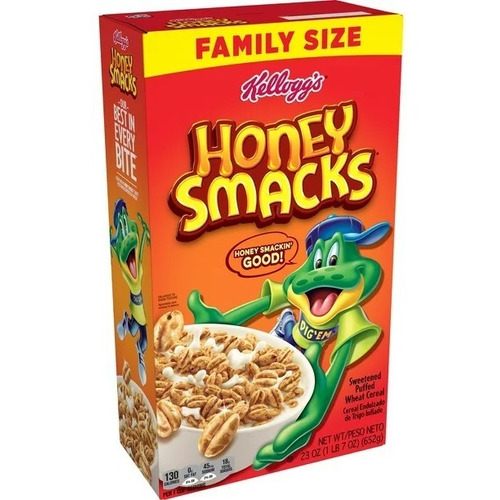 Kellogg´s Honey Smacks 652 G